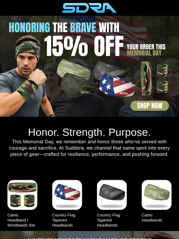 Memorial Day Sale: 15% Off Sitewide at Suddora