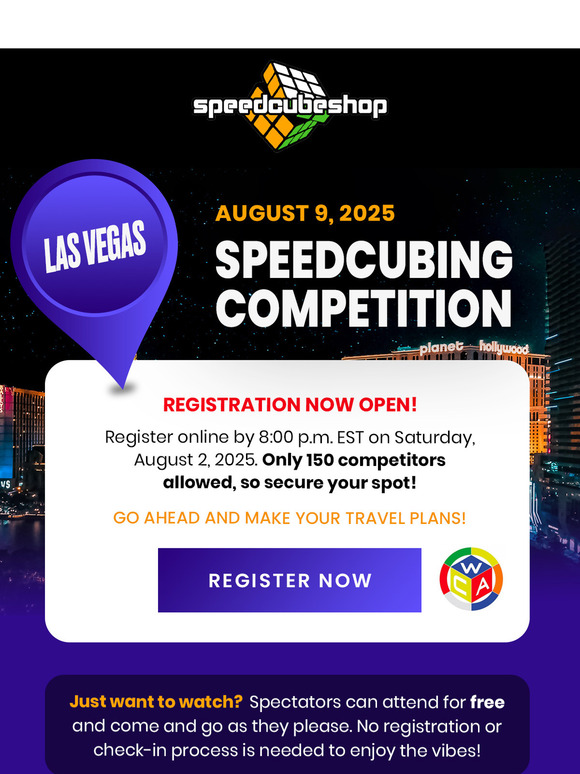 Registration Is Now Open!