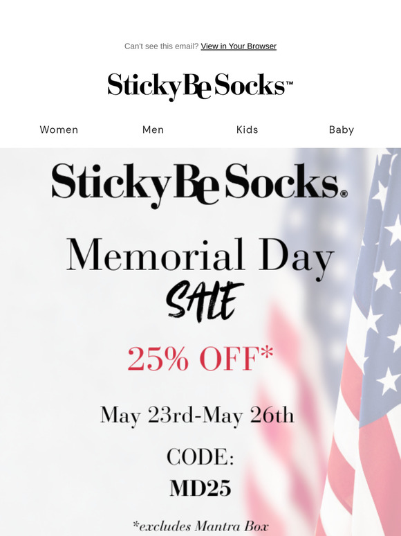 Memorial Day Sale Starts Now! 🇺🇸
