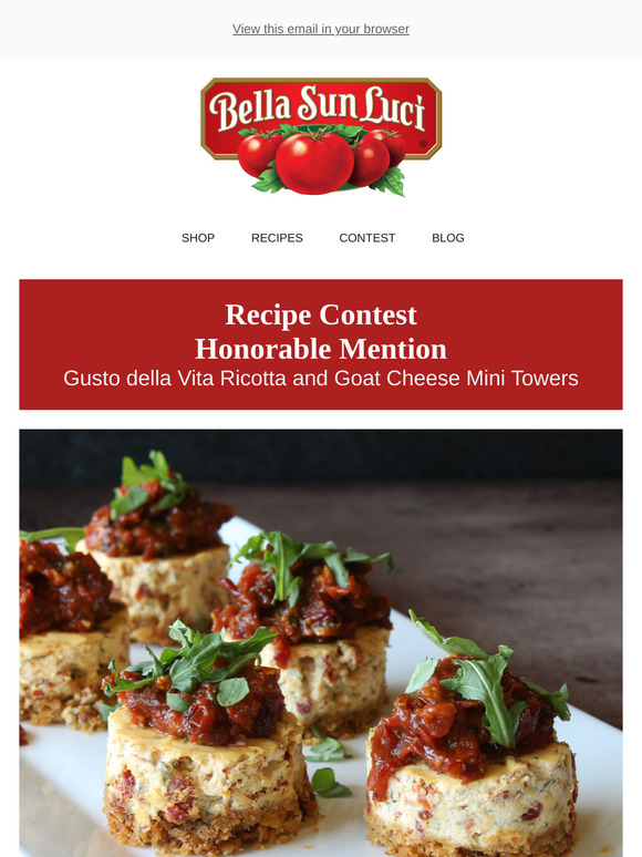 Bella Sun Luci Recipe Contest