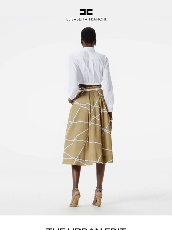 Raffia and cotton: seasonal pairings