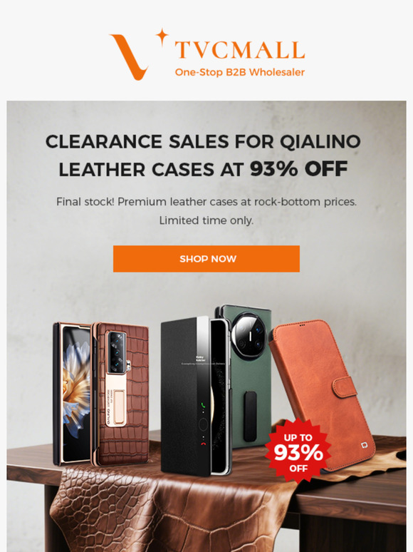 Limited Stock: 93% Off Case Clearance + May New Arrivals!