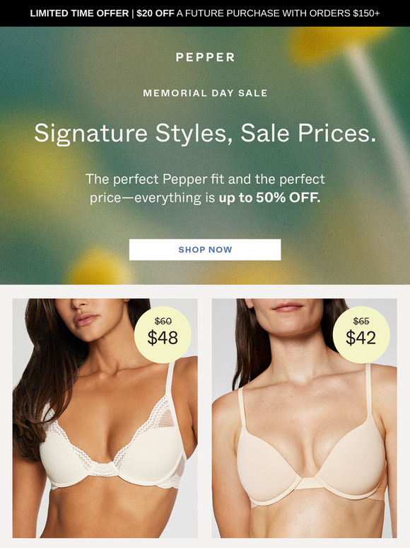 ✨ Signature Styles up to 50% OFF! ✨