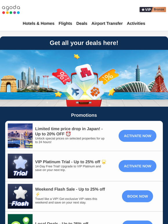 —, pack your bags - new deals just landed!
