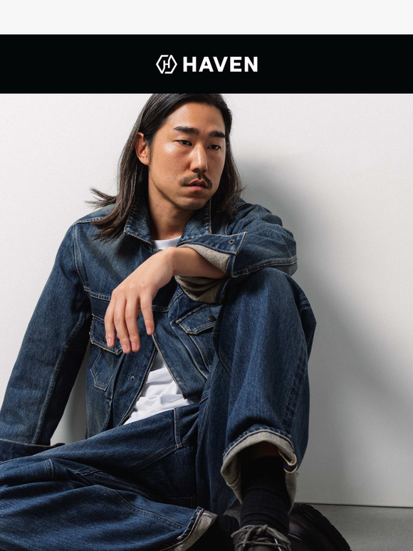 HAVEN Washed Suvin Cotton Denim