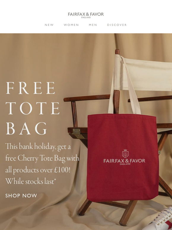 Free Cherry Tote – Limited Time Only