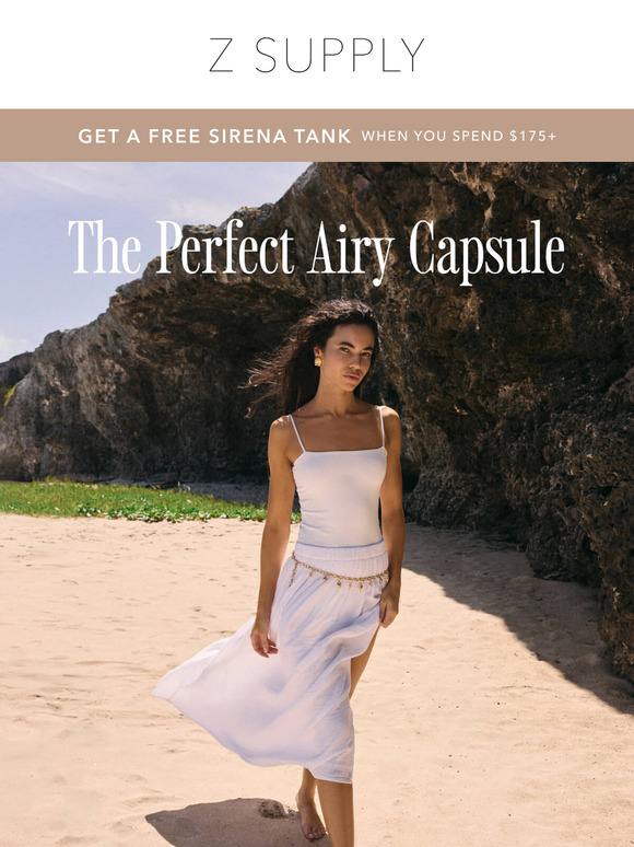 Just In: The Perfect Airy Capsule