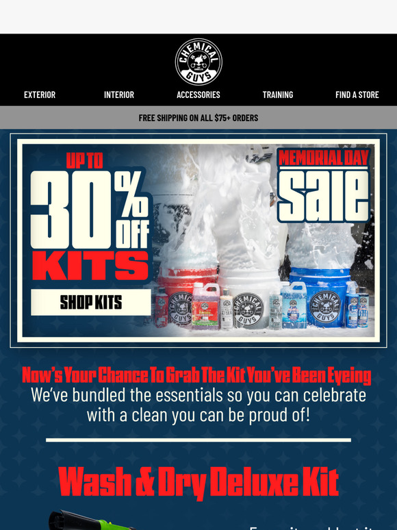 Up to 30% Off Kits: Memorial Day Deals Are Here!