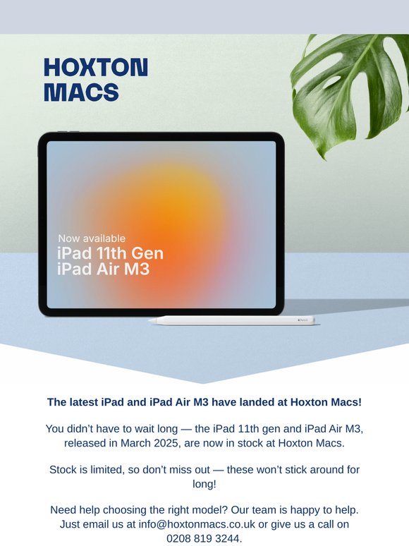 🎉 Latest iPad and iPad Air - Now Available!