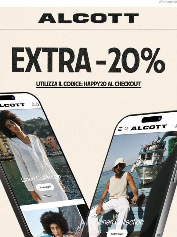 Festeggia con noi 🎉 Ora sul sito extra -20%!