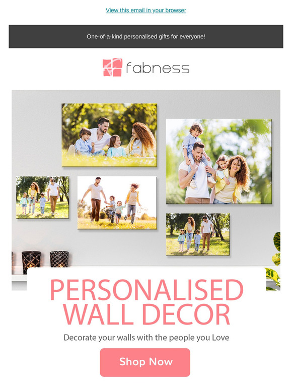 50% off sale | Home decor celebrating your loved ones!