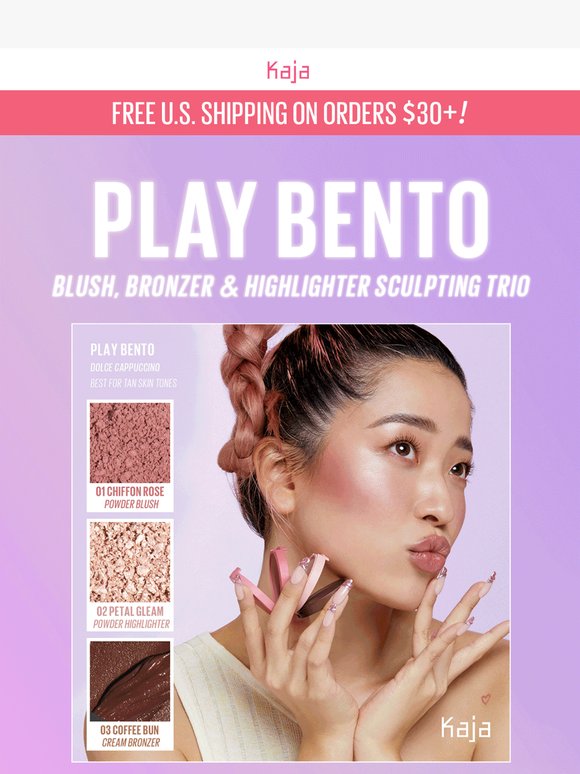 Play Bento is HERE 🍑 Sculpt, Glow & Go!