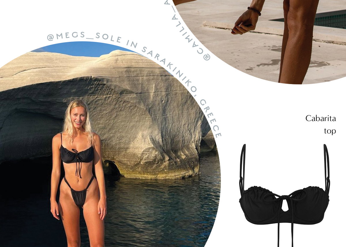 Cabarita Top in Onyx