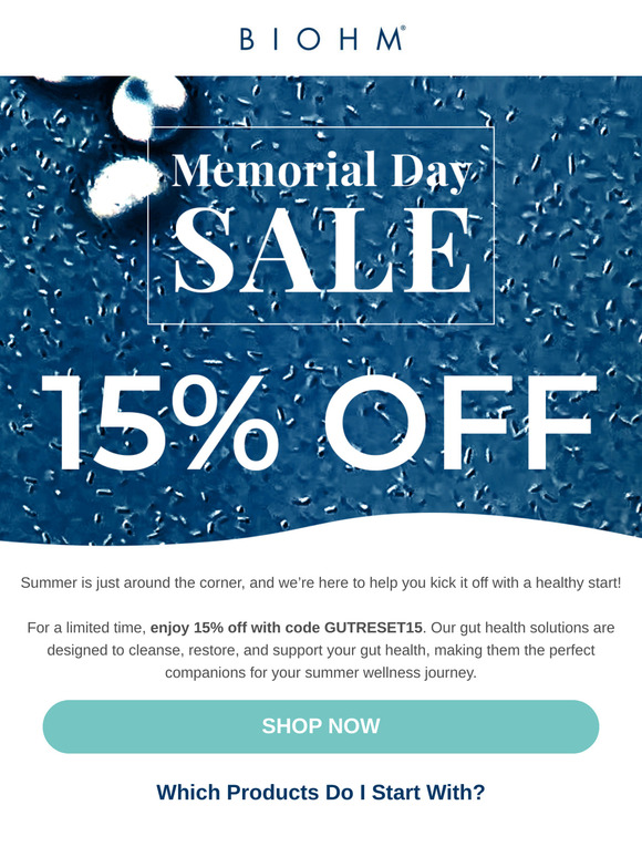 Why Reset Your Gut & Save 15%!