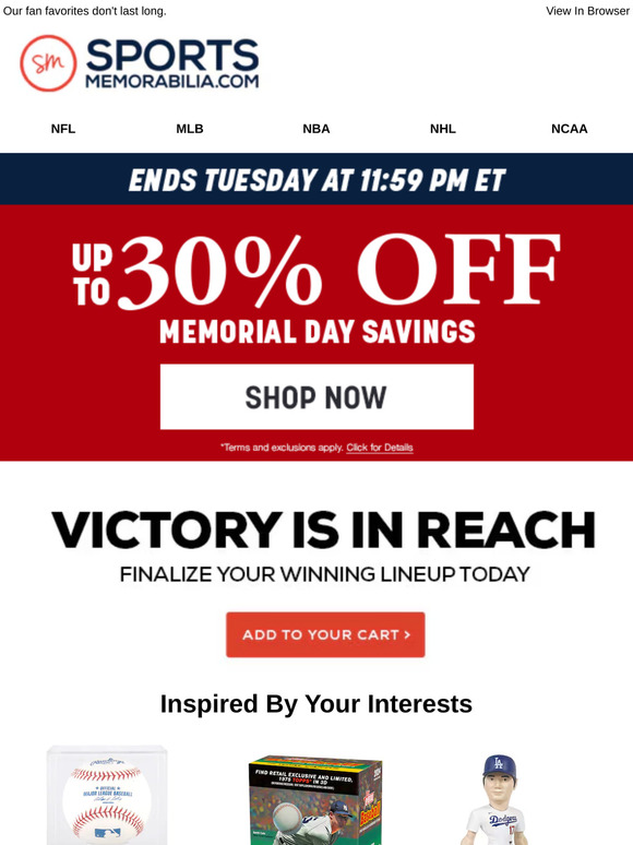 Last Chance For Fan Favorites...