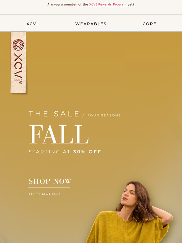 30% Off Fall Favorites