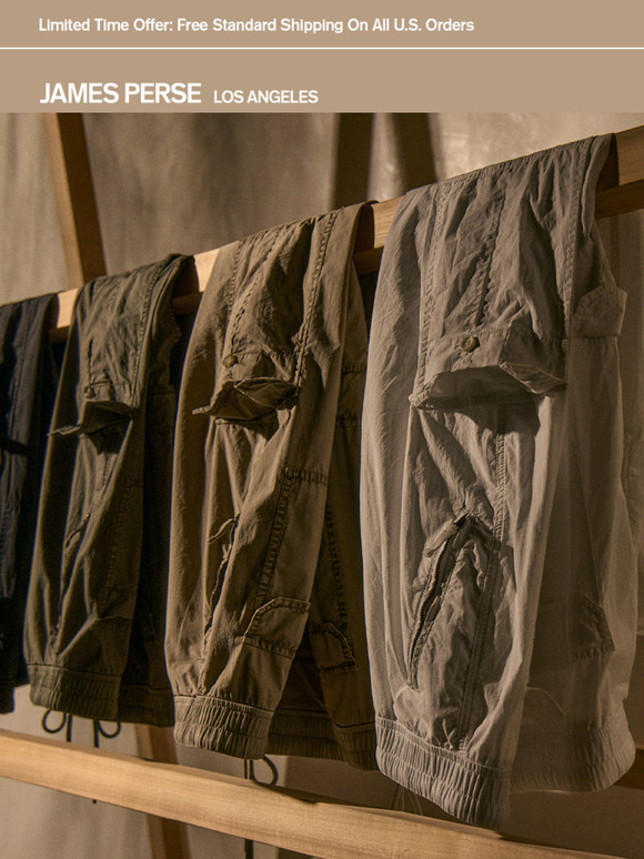 New Cargos + Free Shipping