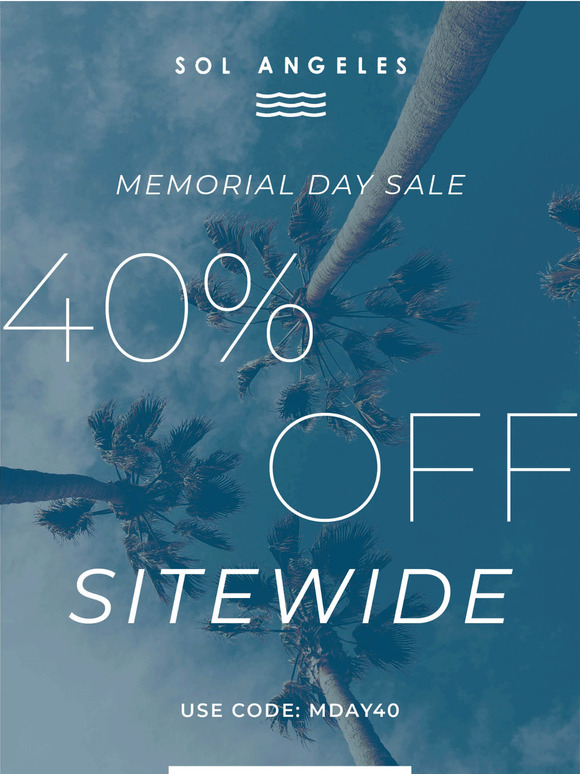 40% Off Sitewide - HAPPENING NOW