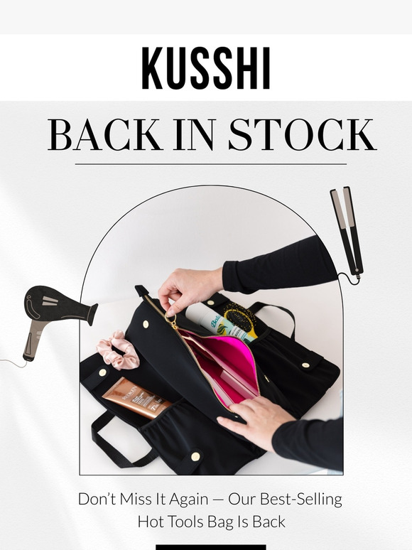 The Wait is Over: The Hair Tools Bag is Back 🔥