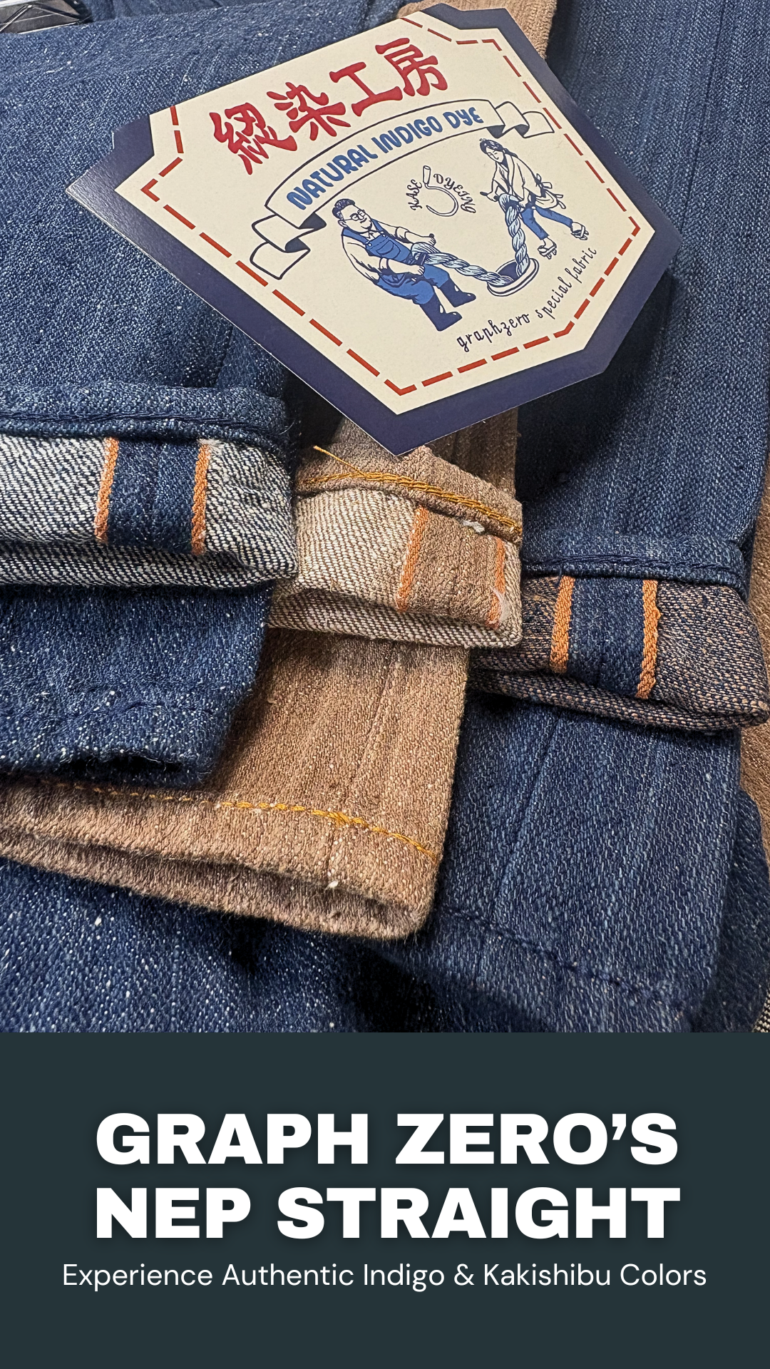 Denimio: 🔥Graph Zero's Rare 13oz Natural Dyed Nep Denim! | Milled