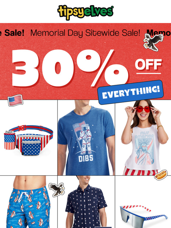 Seriously, 30% Off EVERYTHING!
