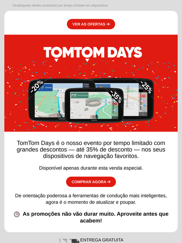 Os Dias TomTom começam hoje