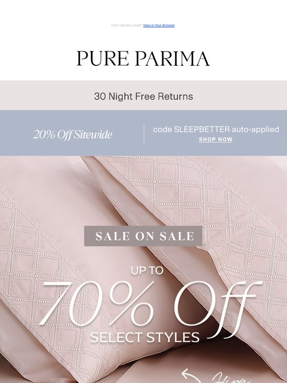 Up to 70% Off Select Styles! ✨
