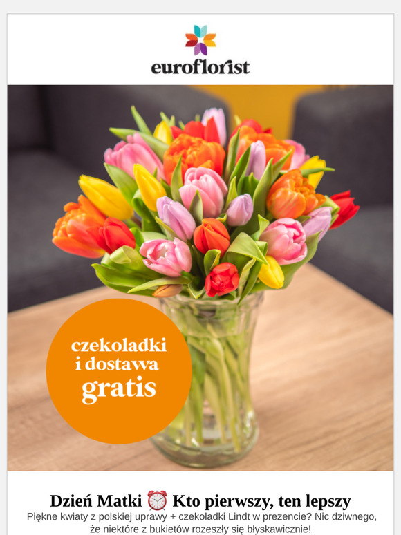 Dzień Mamy ⏰ Ostatnie bukiety z czekoladkami GRATIS