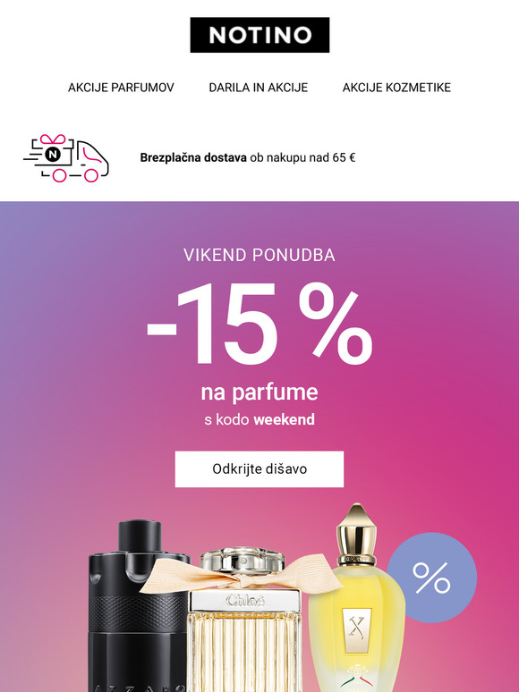 15 % popusta na dišave: vikend ponudba!