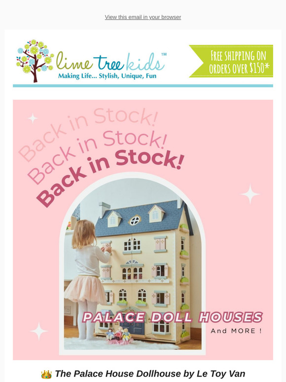 👑 She’s Back! The Le Toy Van Palace Dollhouse Has Returned