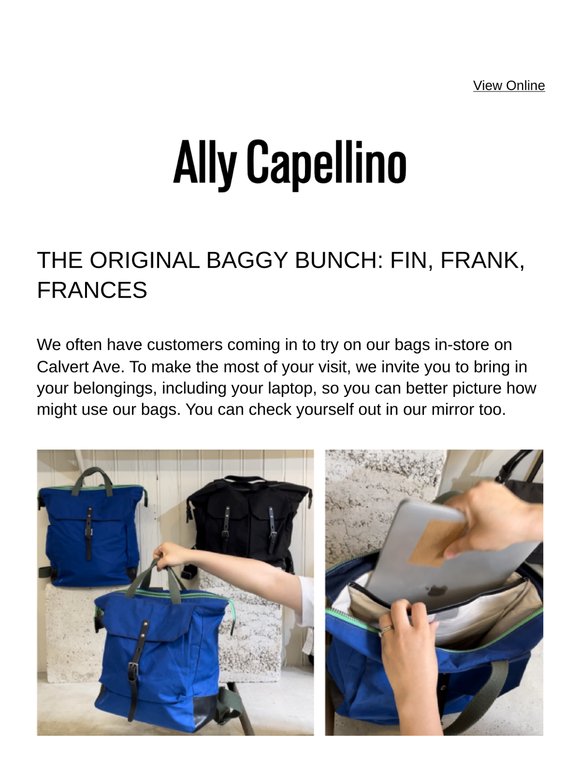 The Original Baggy Bunch: Fin, Frank, Frances