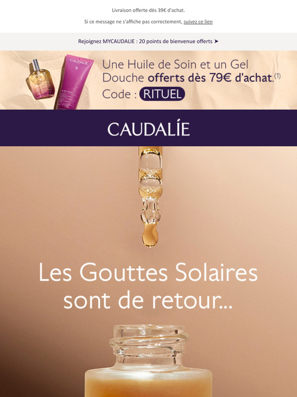 Les Gouttes Solaires Autobronzantes sont de retour !