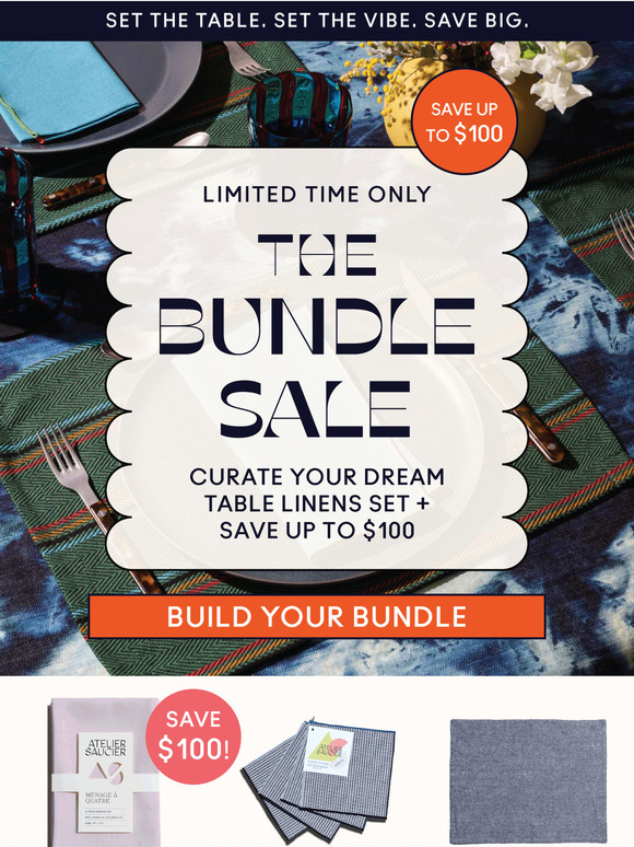 Up To $100 Off When You Bundle ⚡