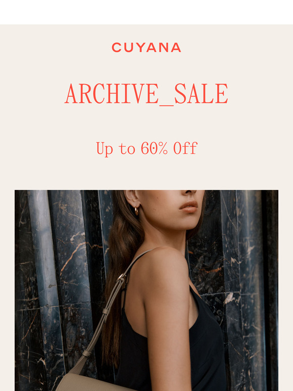 Archive Sale Starts Now
