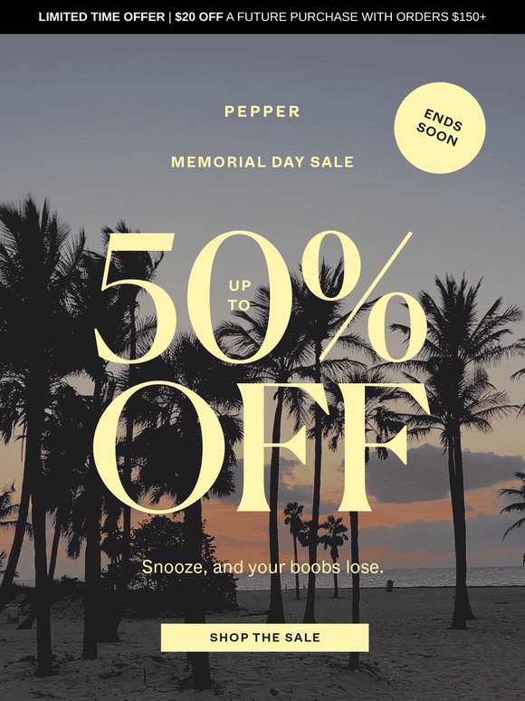 ‼️ Up to 50% OFF Ends SOON ‼️