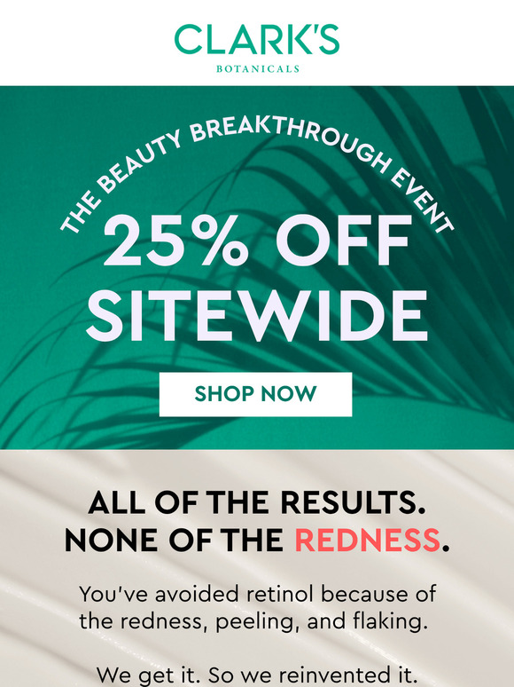 25% Off Our Bestselling Retinol Cream