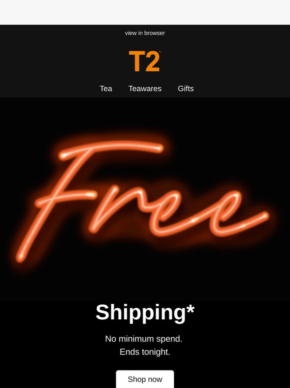 Don't miss free shipping!