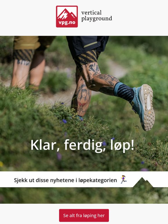 Klar, ferdig, løp! 🏃‍♀️💨