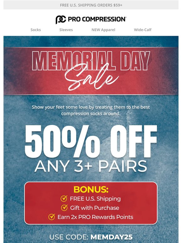 50% Off ✅  Free shipping ✅  Free gift ✅