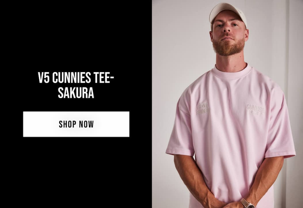 V5 CUNNIES TEE - SAKURA | SHOP NOW