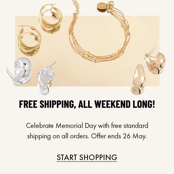 FREE SHIPPING, ALL WEEKEND LONG!