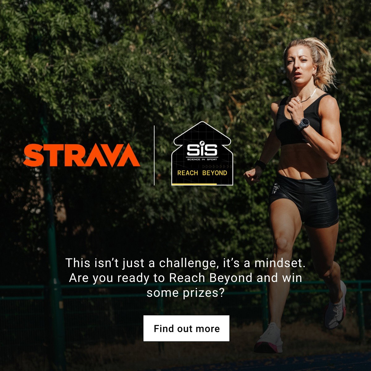THIS ISN’T JUST A CHALLENGE, IT’S A MINDSET. ARE YOU READY TO REACH BEYOND AND WIN SOME PRIZES?