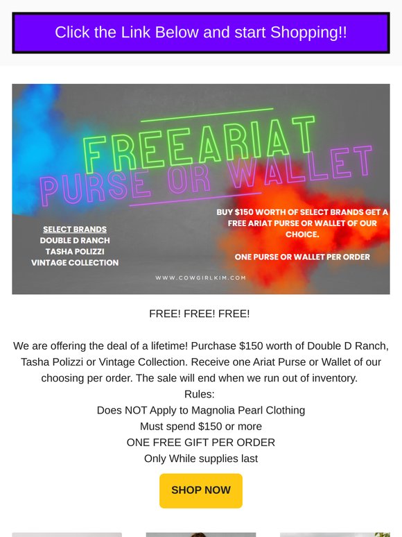 Y'all We Said FREE!!!!