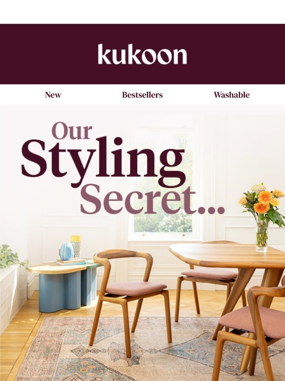 Our Styling Secret? Soft & Practical Rugs.