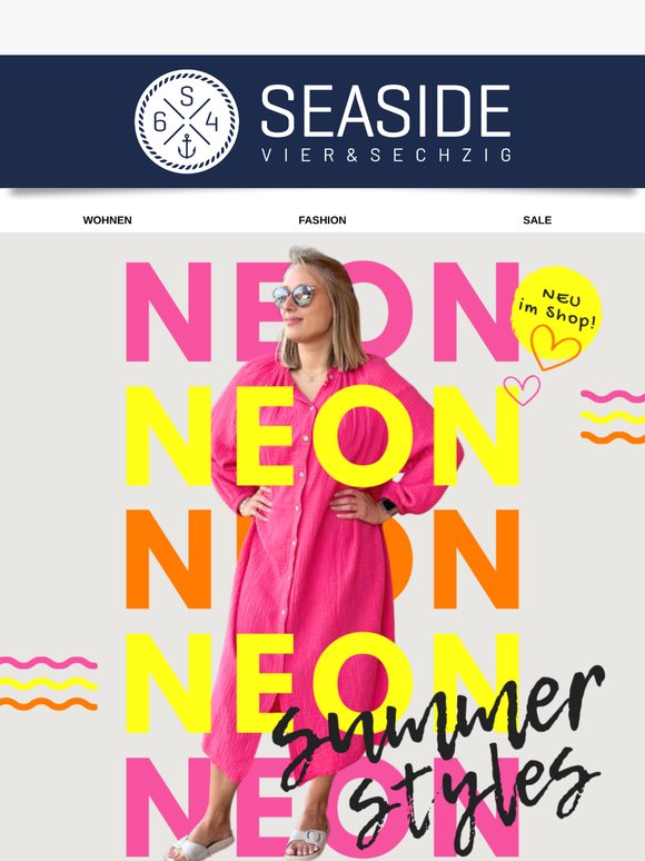 Strahlend schön: NEON im Sommer!