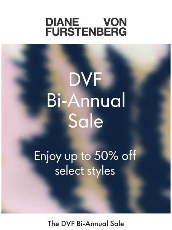 The DVF Bi-Annual Sale