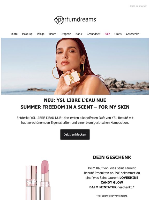 NEU: YSL Libre L'eau Nue!