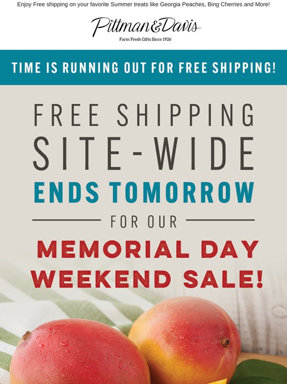 Memorial Day Deals Ending Soon