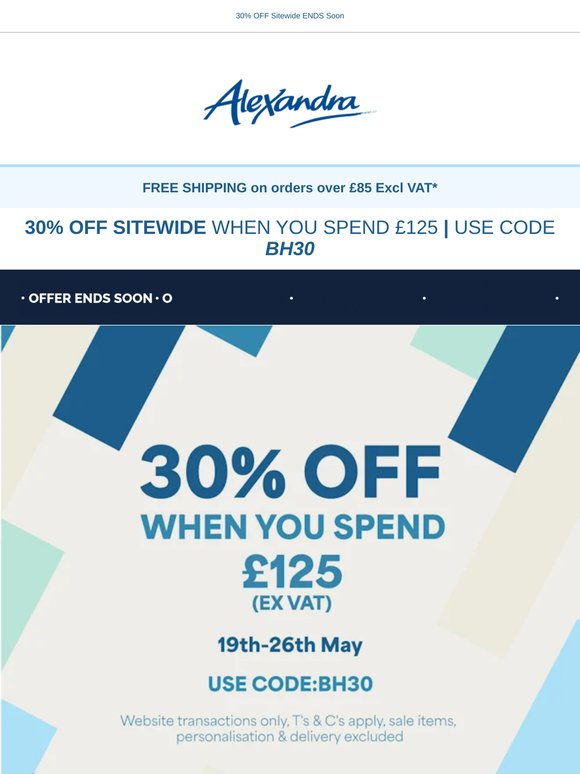 Don't Miss Out! Your 30% Off Ends Soon! ⏰
