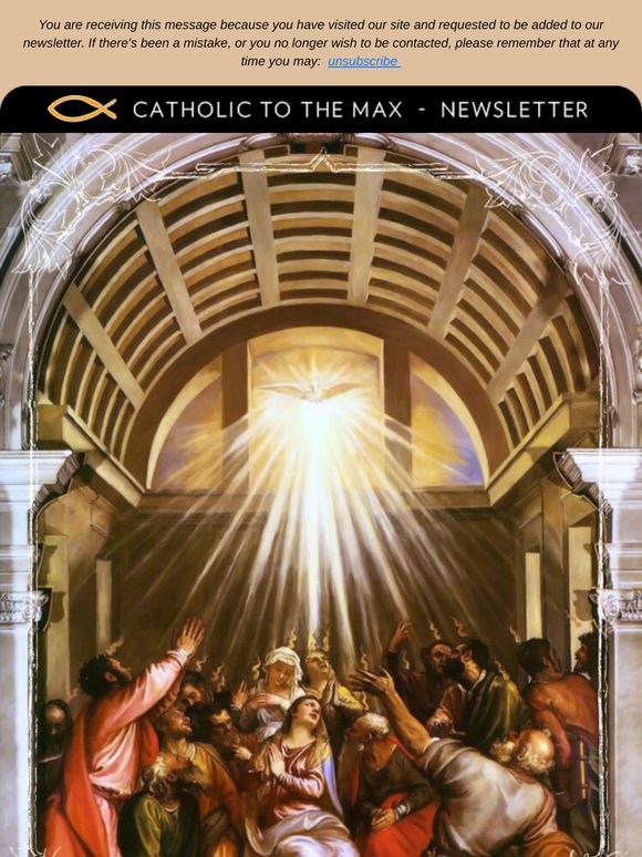 Get ready for Pentecost Sunday!